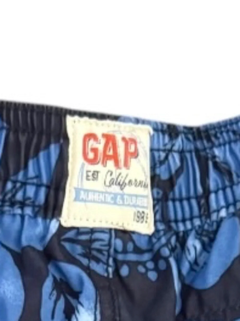 GAP Blue Tropical Swim Trunks Boys 2T
